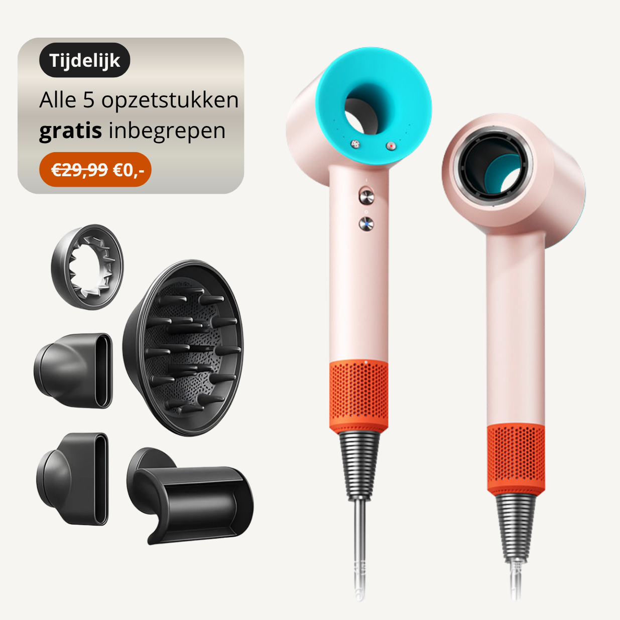 AeroSilk™ – Professionele Ionische Föhn met Sneldrogende Precisietechniek