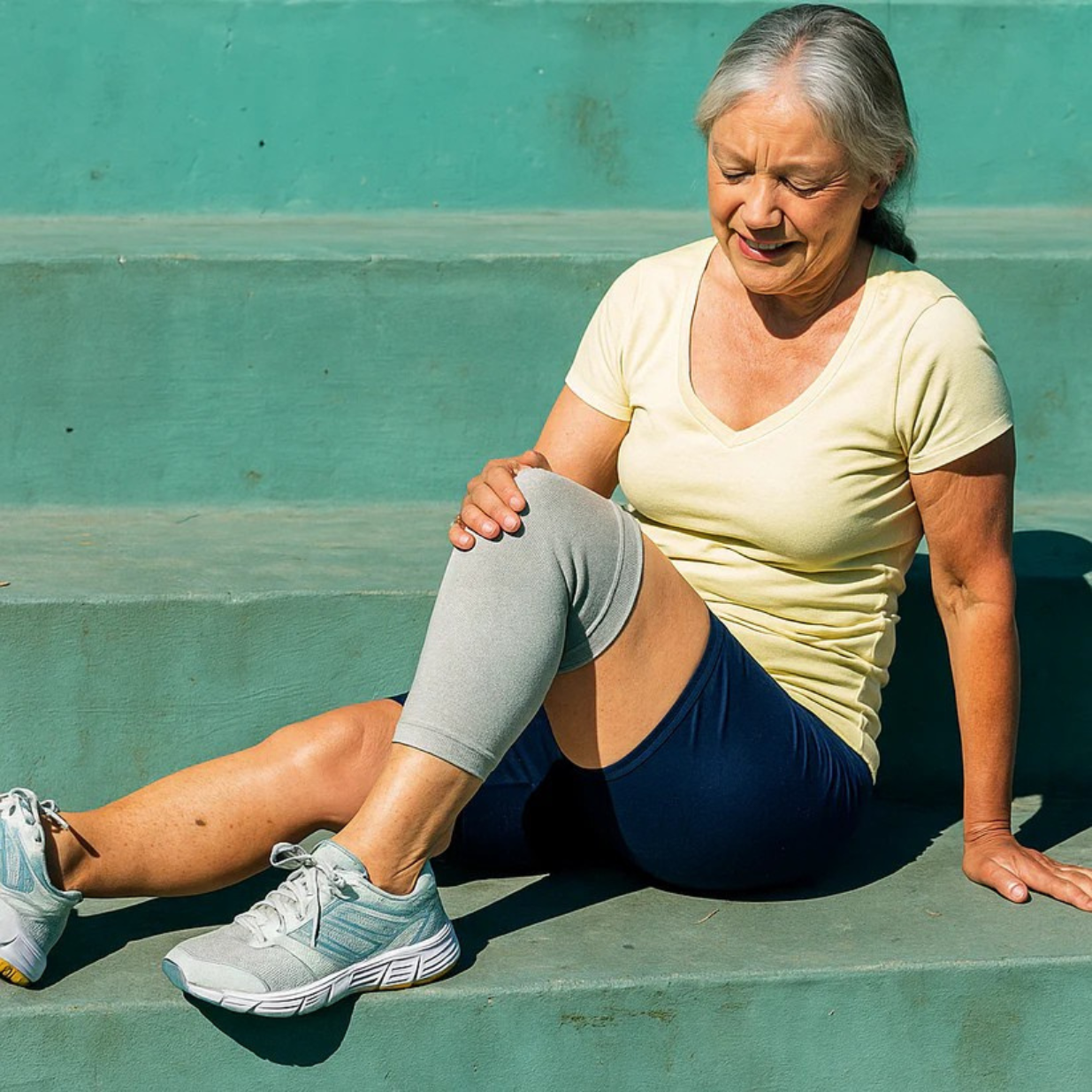 Natura BambooBrace™ – Natuurlijke Compressie & Warmte voor Pijnlijke, Stijve en Gevoelige Knieën