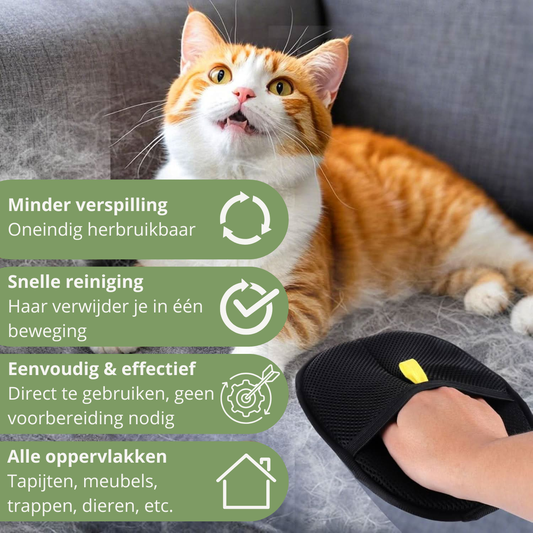 FurLift™ – Herbruikbare Haarverwijder handschoen