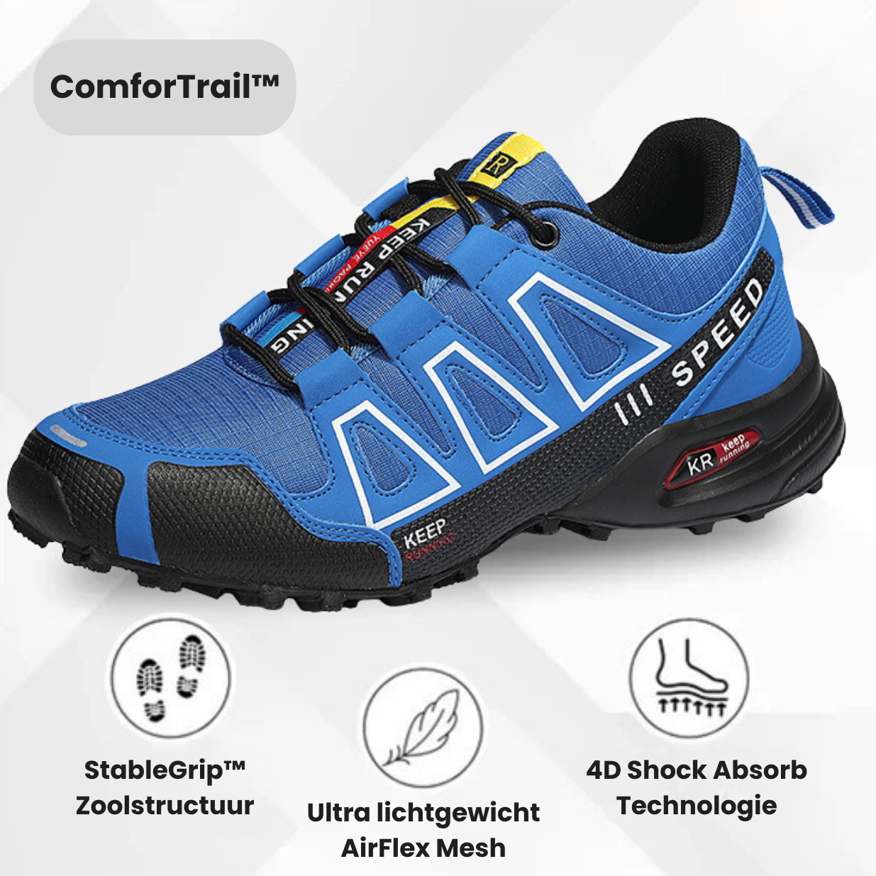 ComforTrail™ Orthopedische Wandelschoenen – Antislip, Waterafstotend & Ultiem Comfort voor Elke Stap
