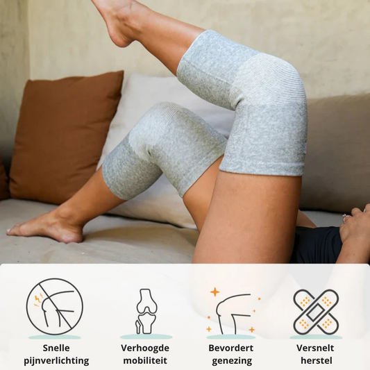 Natura BambooBrace™ – Natuurlijke Compressie & Warmte voor Pijnlijke, Stijve en Gevoelige Knieën