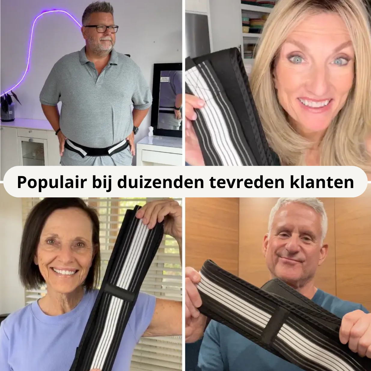 OrthoFlex™ – Houdingsondersteunende Rugband voor directe verlichting bij lage rug- en heuppijn.