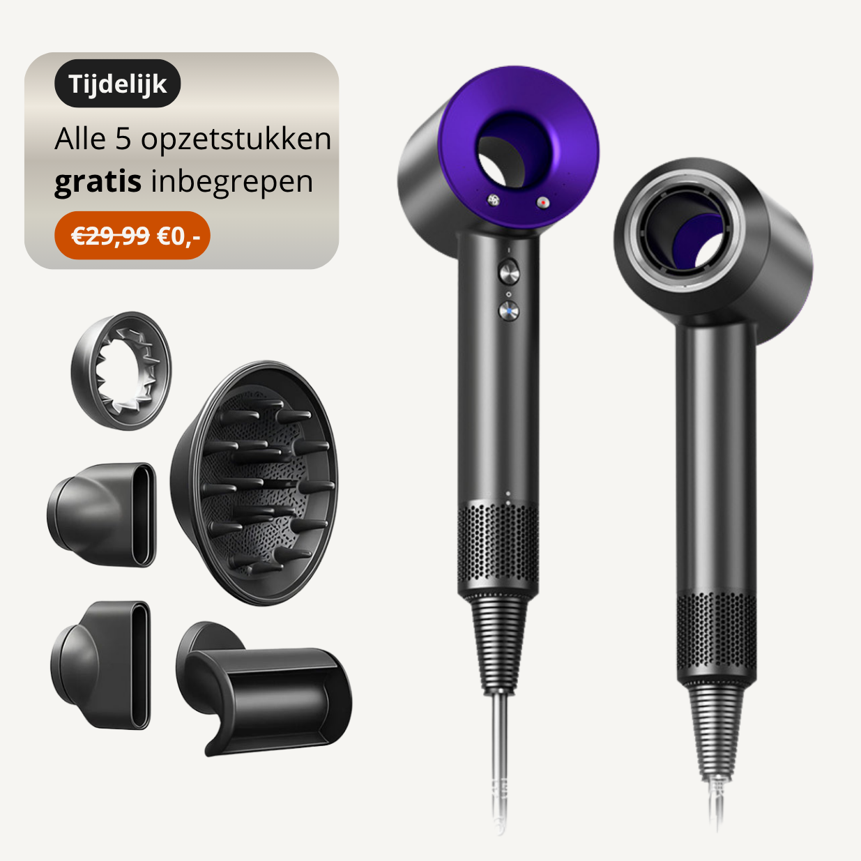 AeroSilk™ – Professionele Ionische Föhn met Sneldrogende Precisietechniek