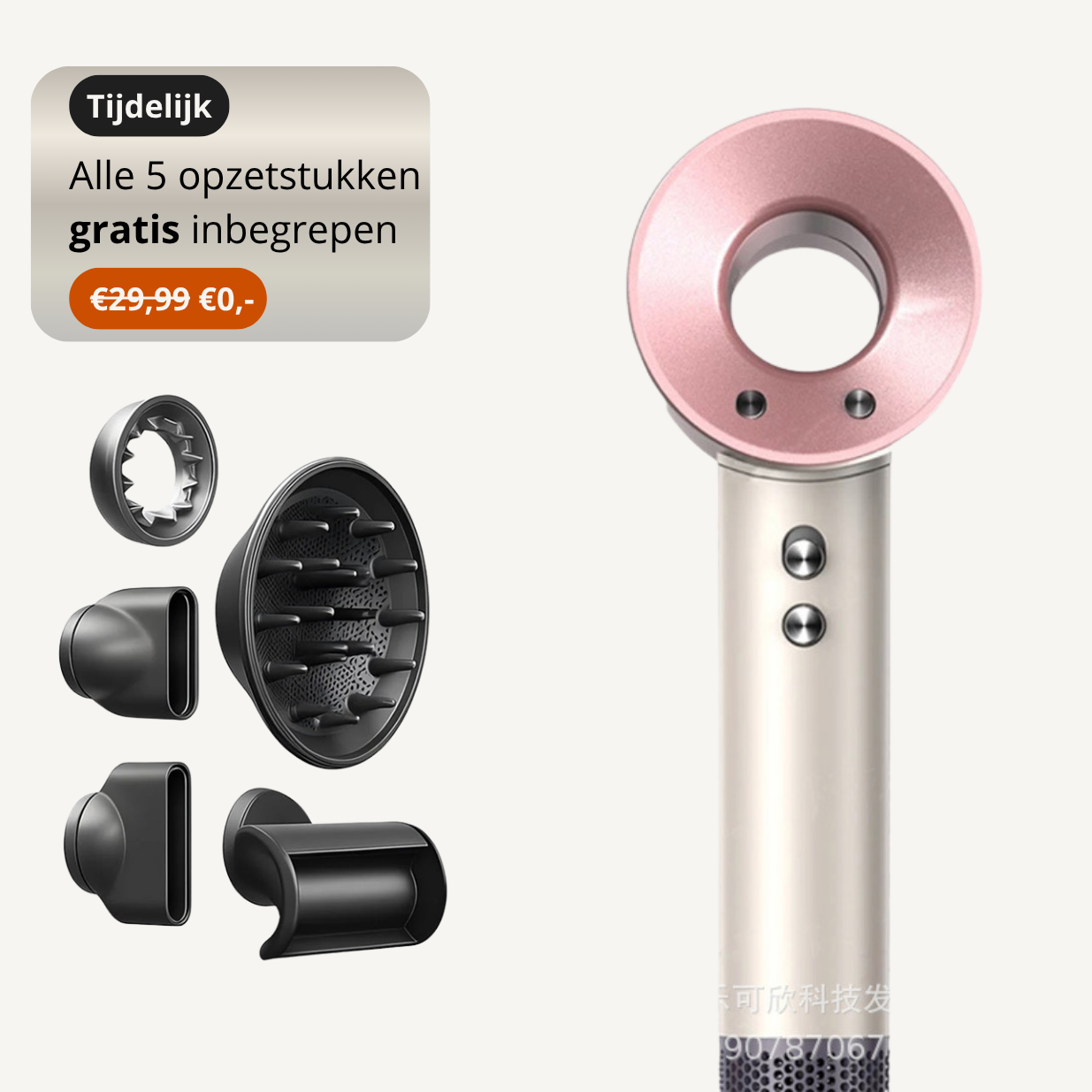 AeroSilk™ – Professionele Ionische Föhn met Sneldrogende Precisietechniek