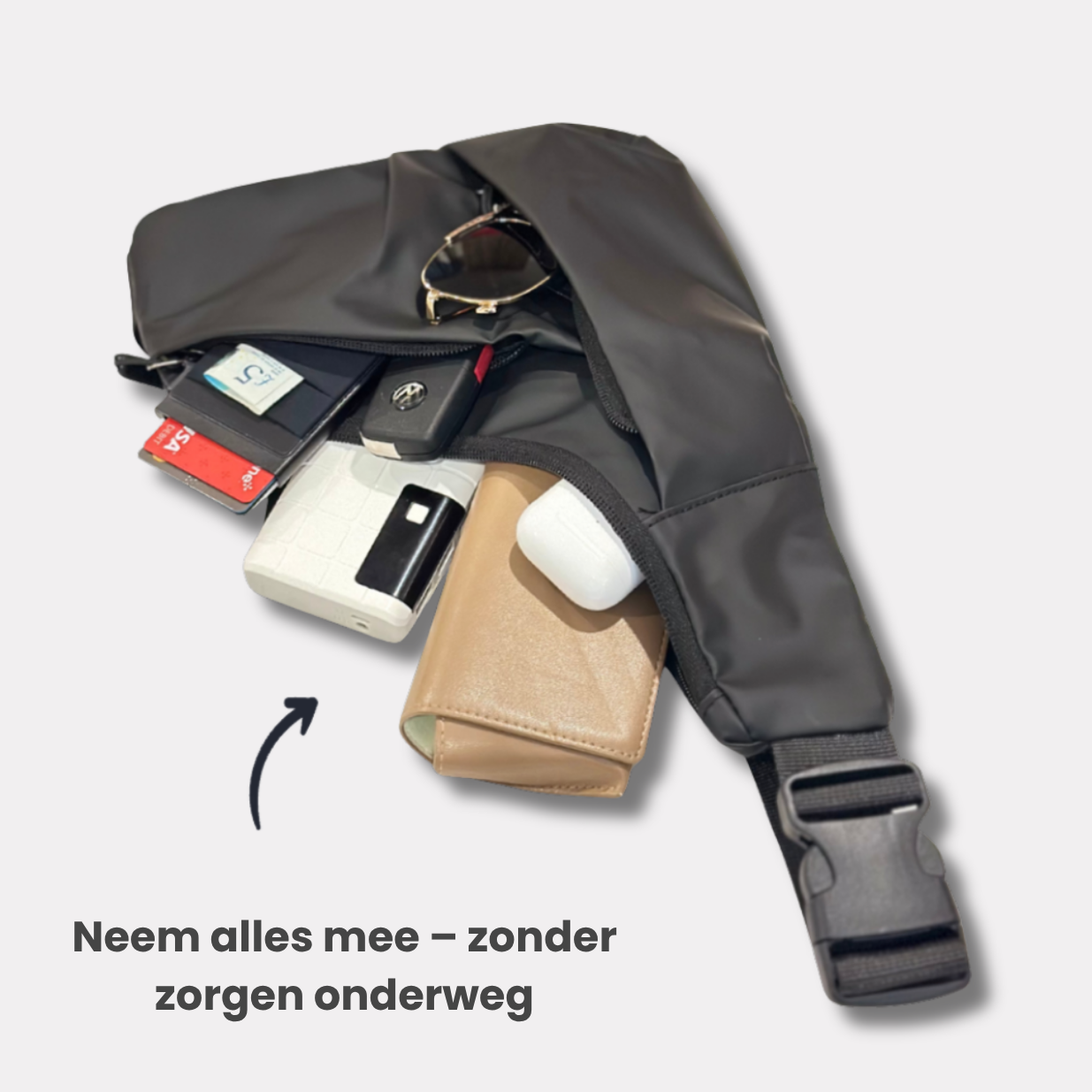 Ami SecureTravel™ – Anti-Diefstal Schoudertas