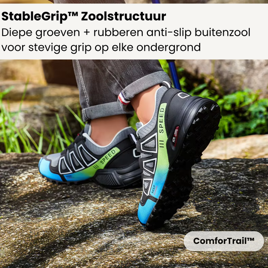ComforTrail™ Orthopedische Wandelschoenen – Antislip, Waterafstotend & Ultiem Comfort voor Elke Stap