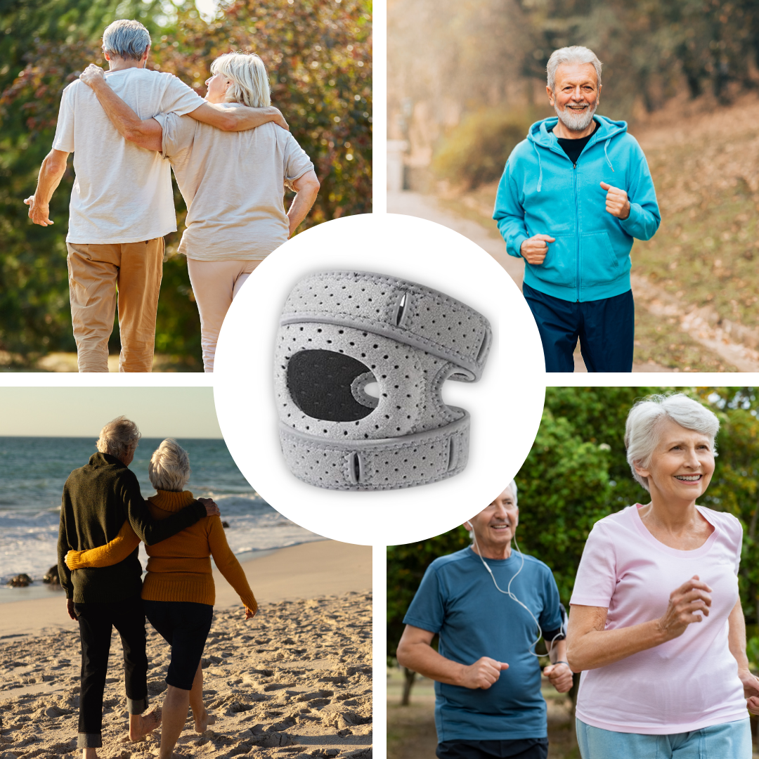 KneeRelief™ – Verstelbare Kniebrace voor Dagelijkse Ondersteuning & Drukverlichting