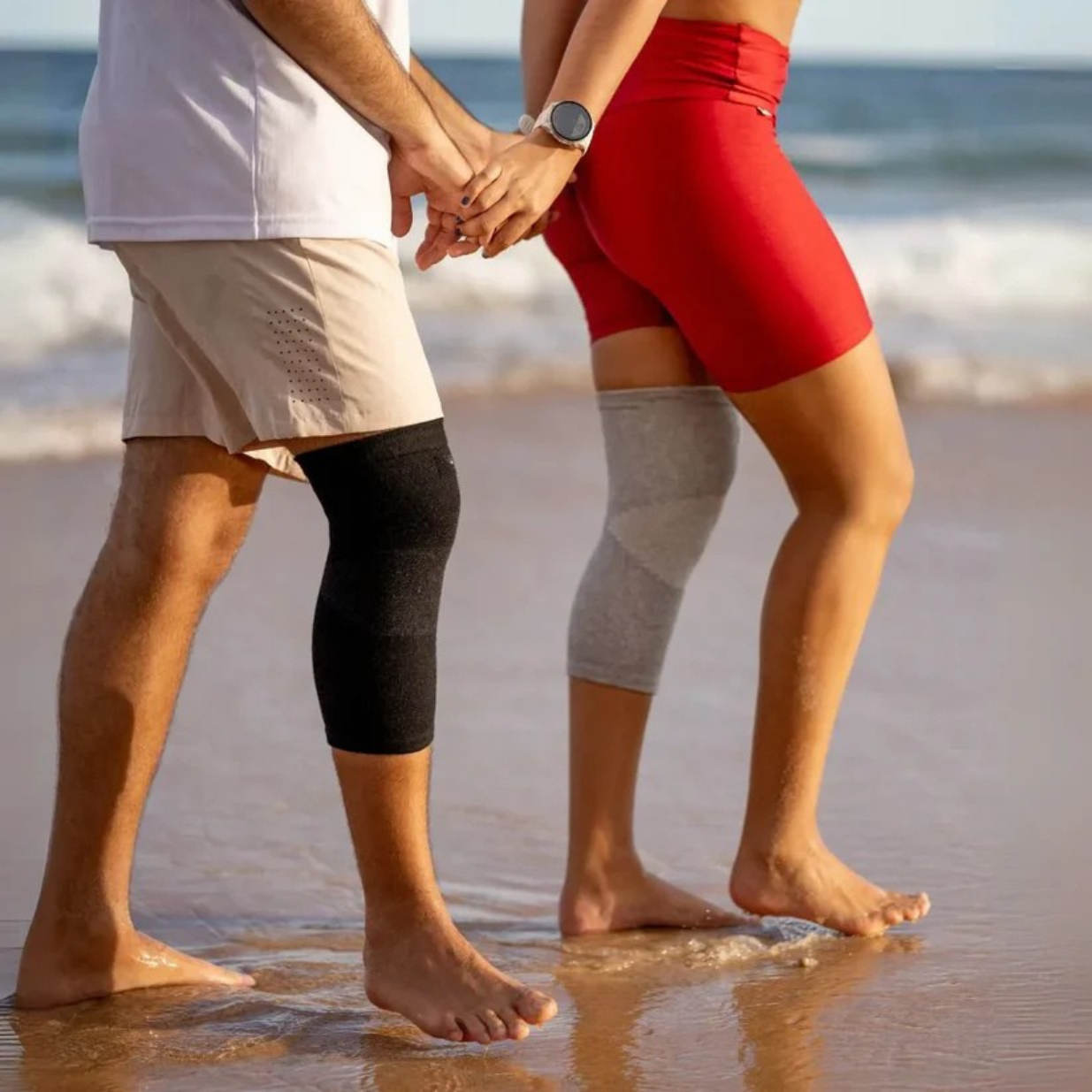 Natura BambooBrace™ – Natuurlijke Compressie & Warmte voor Pijnlijke, Stijve en Gevoelige Knieën