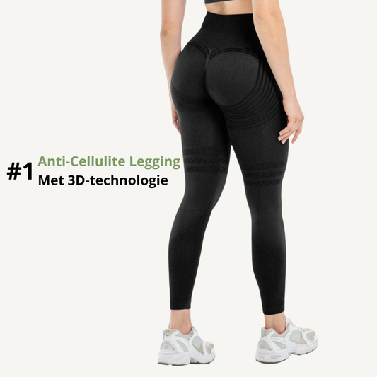 🌊 CelluWave™ – Luxe Anti-Cellulite Legging met 3D Compressie Technologie