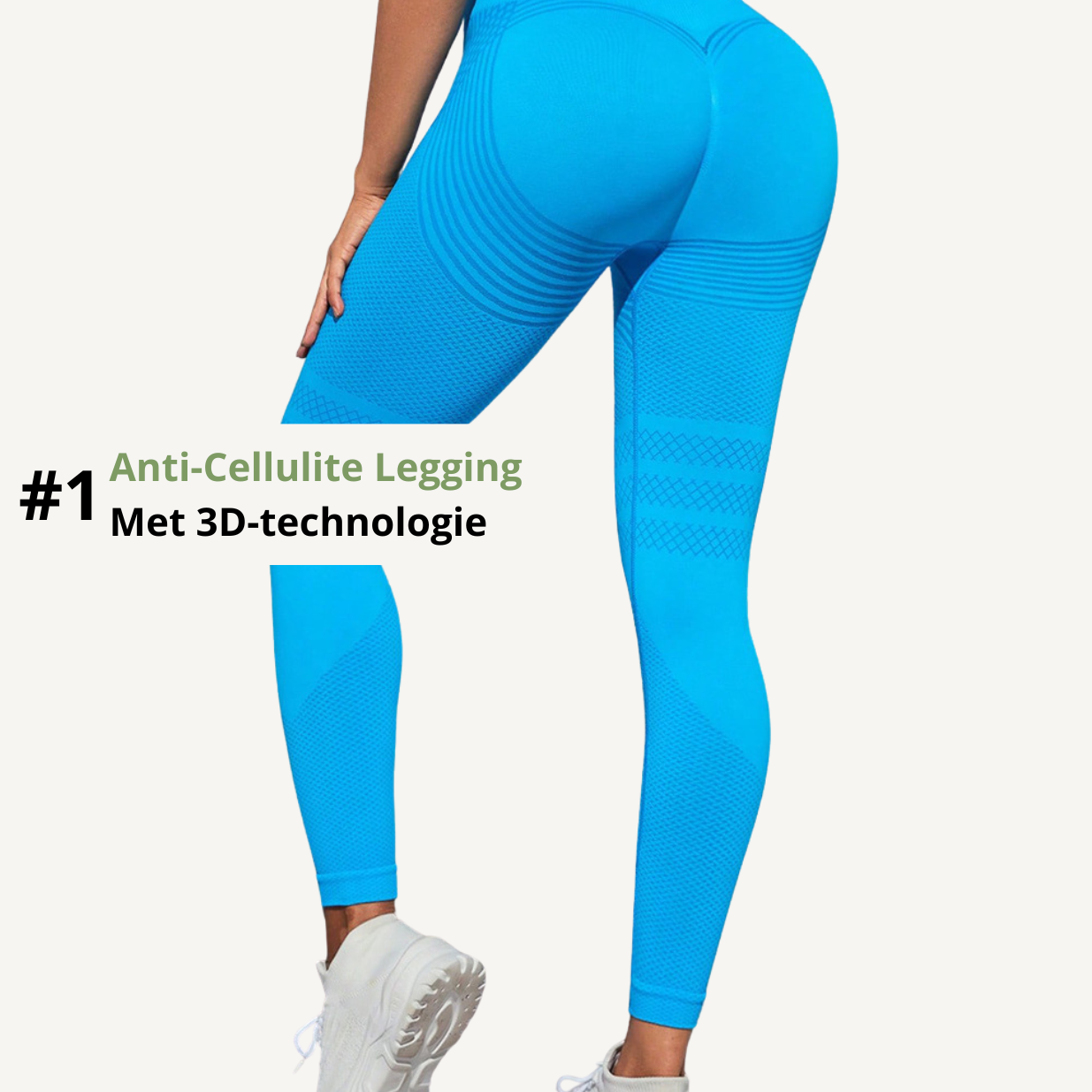 🌊 CelluWave™ – Luxe Anti-Cellulite Legging met 3D Compressie Technologie