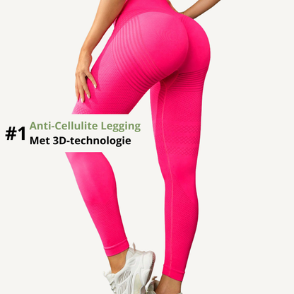 🌊 CelluWave™ – Luxe Anti-Cellulite Legging met 3D Compressie Technologie