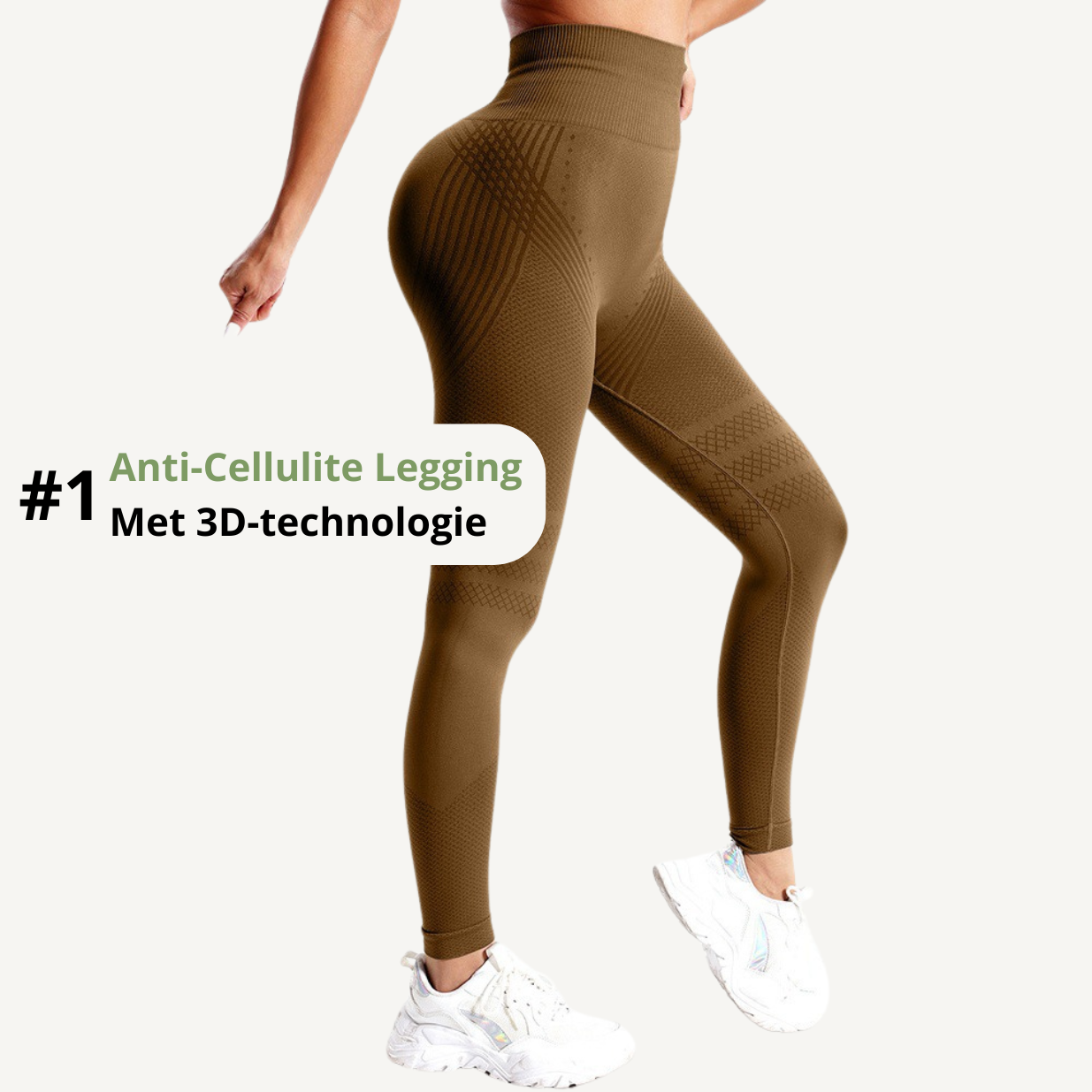🌊 CelluWave™ – Luxe Anti-Cellulite Legging met 3D Compressie Technologie