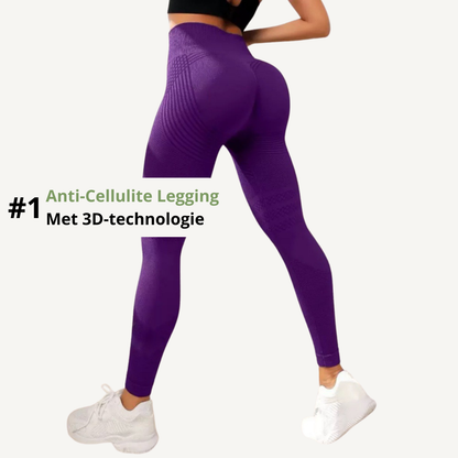 🌊 CelluWave™ – Luxe Anti-Cellulite Legging met 3D Compressie Technologie