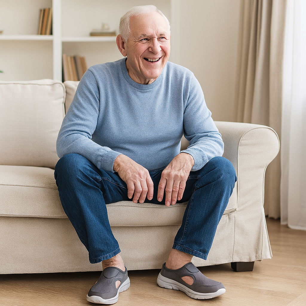 HomeRelief™ – Orthopedische Slip-On Comfortschoen voor Thuis & Dagelijks Comfort