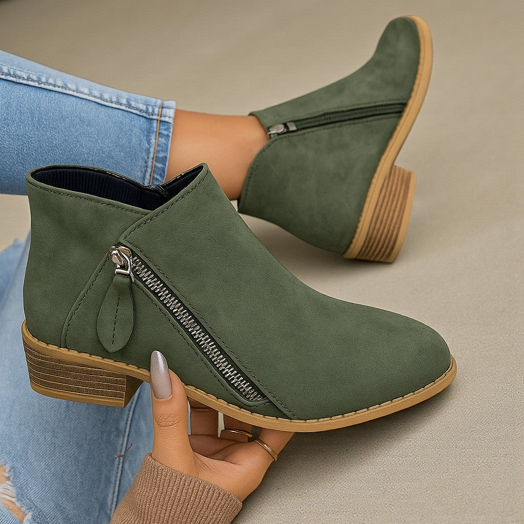 NovaStep™ – Orthopedische Enkellaars voor Stijlvol, Ondersteund & Pijnvrij Lopen