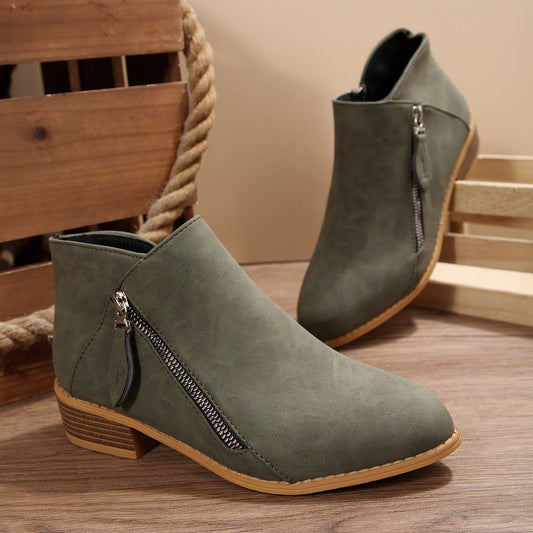 NovaStep™ – Orthopedische Enkellaars voor Stijlvol, Ondersteund & Pijnvrij Lopen