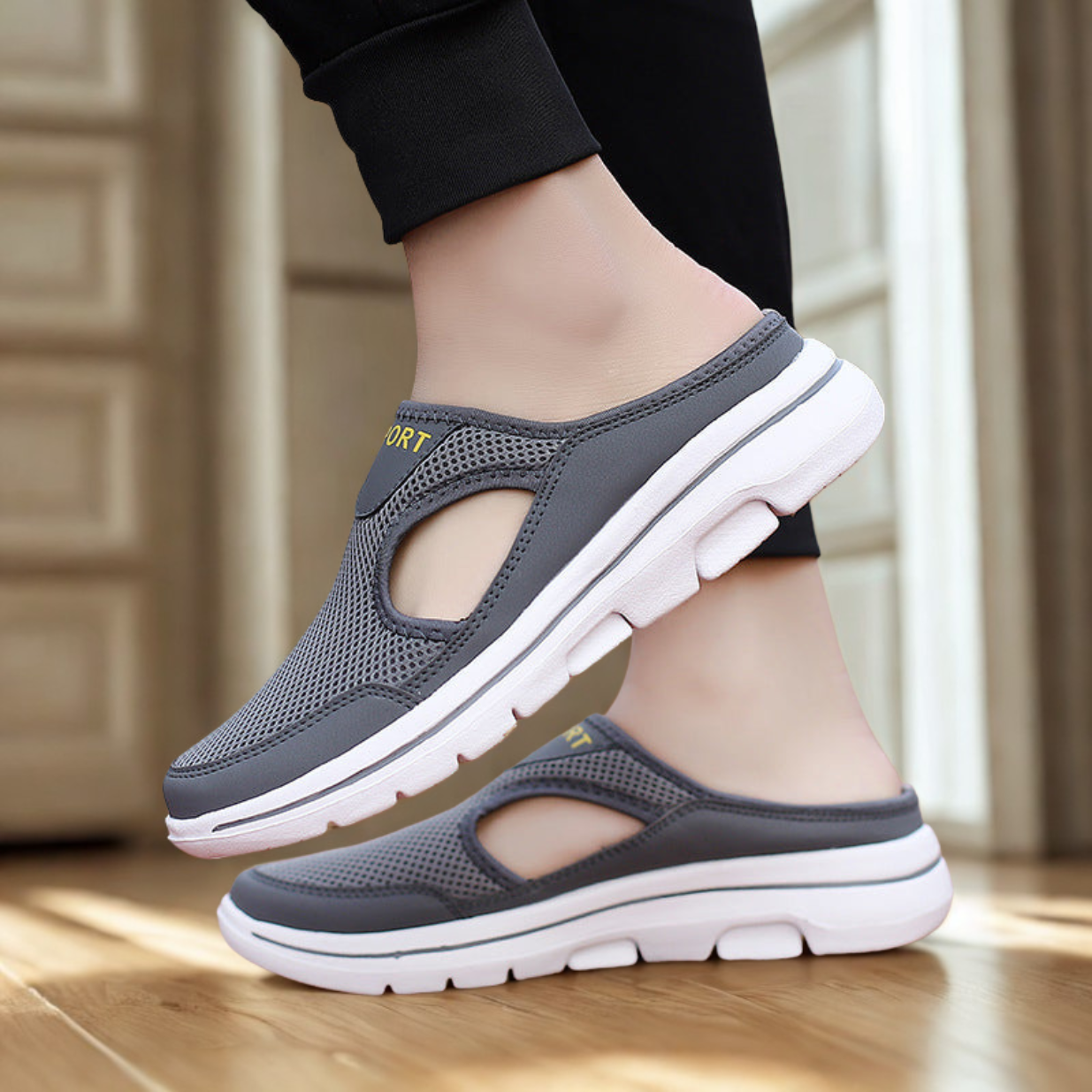 HomeRelief™ – Orthopedische Slip-On Comfortschoen voor Thuis & Dagelijks Comfort