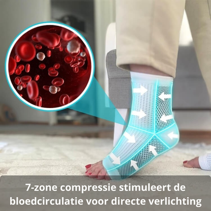 SootheSock™ – Comfort Compressie Sok voor Ondersteuning & Verlichting bij Voetpijn