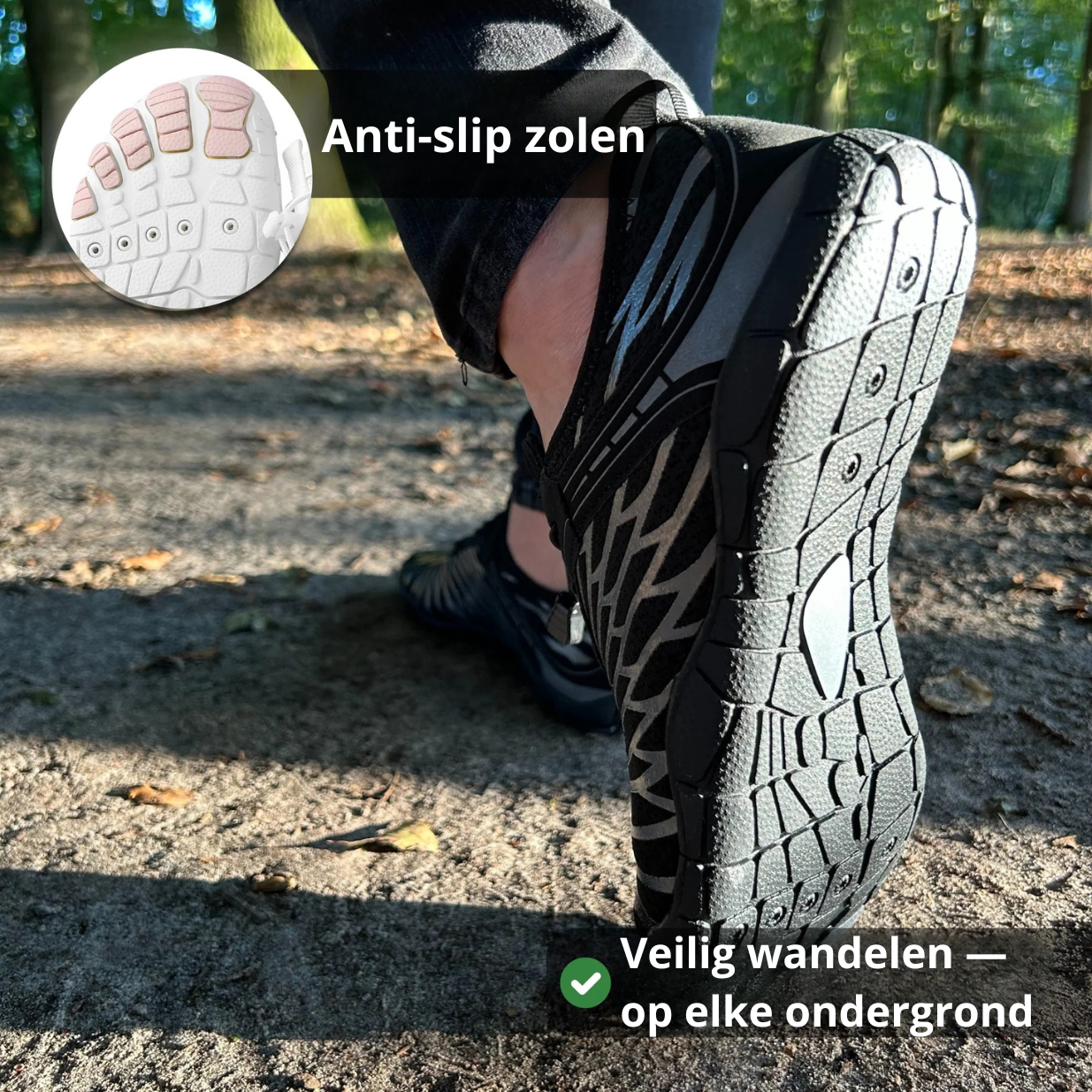 FlexStep™ Barefoot – Ultralichte Orthopedische Barefoot Schoen voor Natuurlijke Lopen & Gezonde Voetbeweging