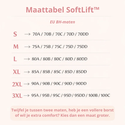 SoftLift™ BH – Naadloze, Beugelvrije Comfort BH voor Zachte Ondersteuning