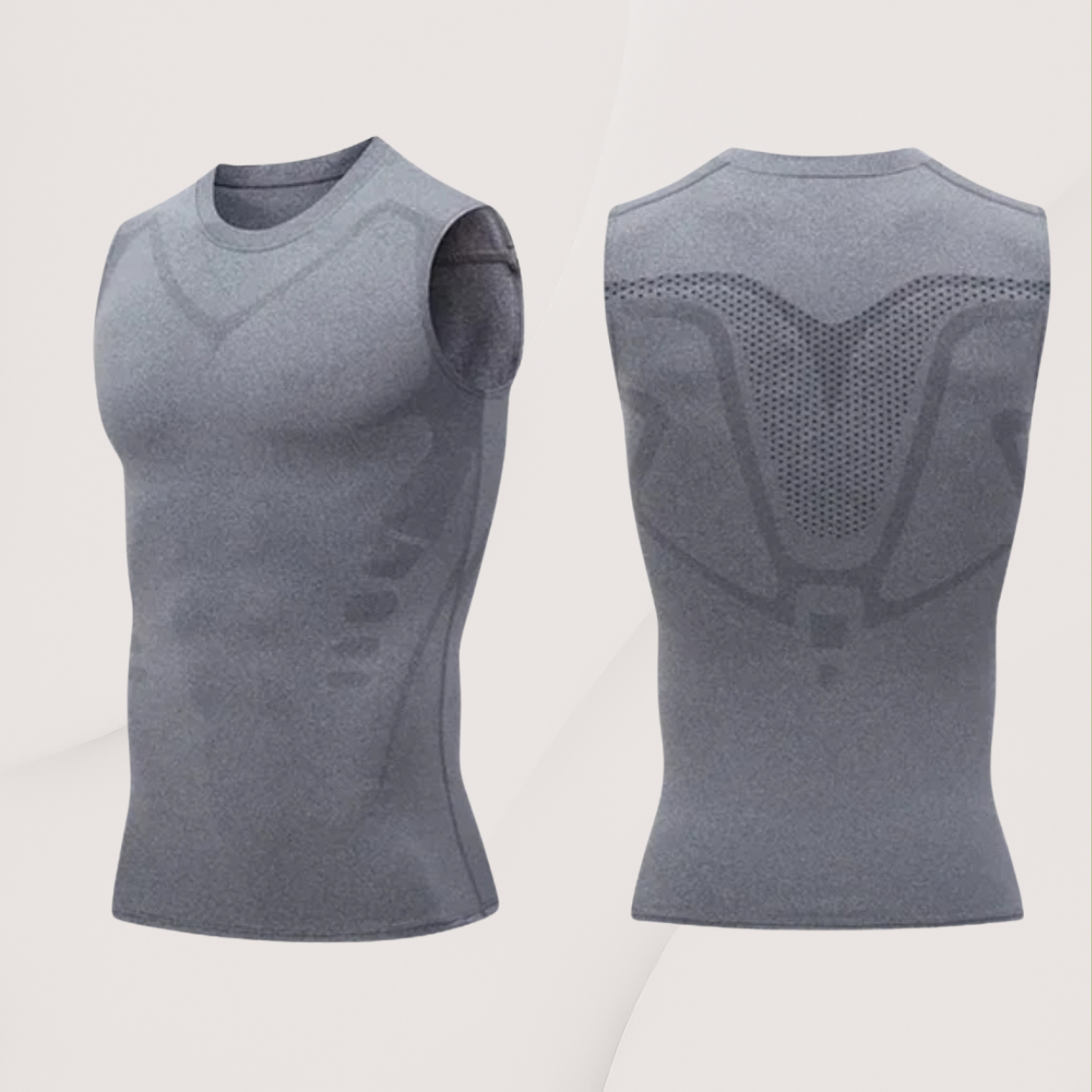 CoreForm™ – Corrigerend Compressie Shirt voor Mannen