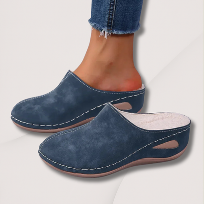 SoftStep™ – Orthopedische Pantoffels voor Warm, Zacht & Ondersteund Lopen in Huis