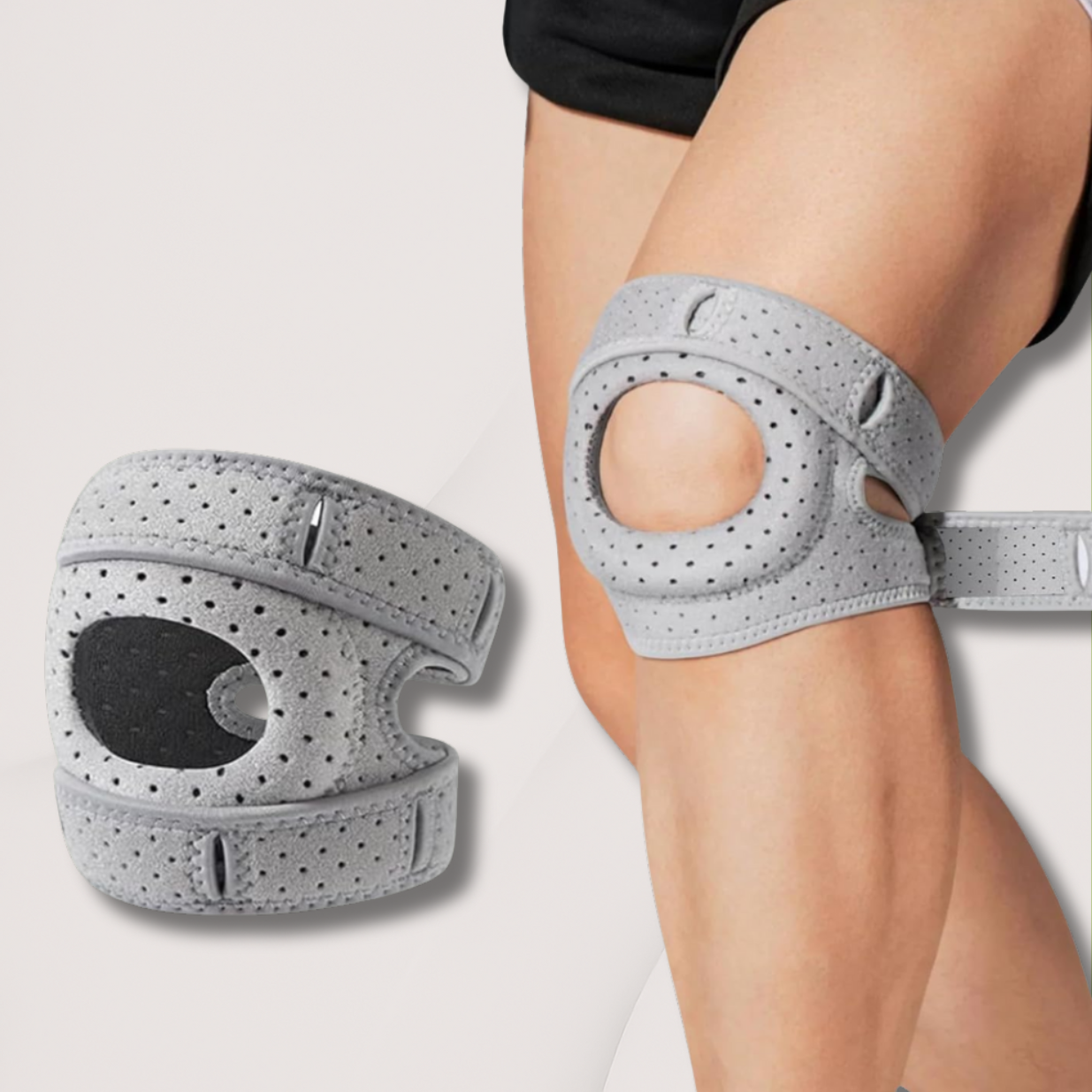 KneeRelief™ – Verstelbare Kniebrace voor Dagelijkse Ondersteuning & Drukverlichting