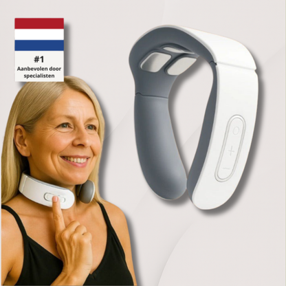 NeckRelief Pro™ – Elektrische Nekmassage met Warmte & EMS-TENS Ontspanning
