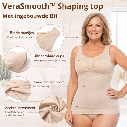 VeraSmooth™ – Vormende Comfort Top met Ingebouwde Ondersteuning