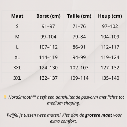 NoraSmooth™ – Naadloze, Vormende Top met Zachte Buik- & Tailleondersteuning