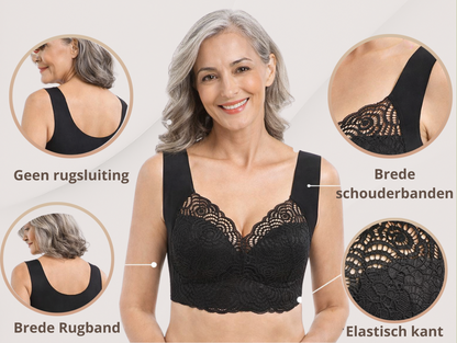 VeraLift™ – Beugelloze Comfort BH met Stevige Ondersteuning zonder Sluiting
