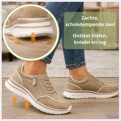 VitaWalk™ – Orthopedische Comfort Sneaker met Rits voor Pijnvrij Lopen