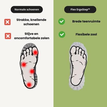 Flex ErgoStep™ – Ergonomische schoenen met orthopedische ondersteuning