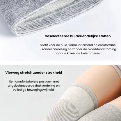 Natura BambooBrace™ – Natuurlijke Compressie & Warmte voor Pijnlijke, Stijve en Gevoelige Knieën