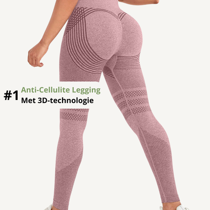 🌊 CelluWave™ – Luxe Anti-Cellulite Legging met 3D Compressie Technologie