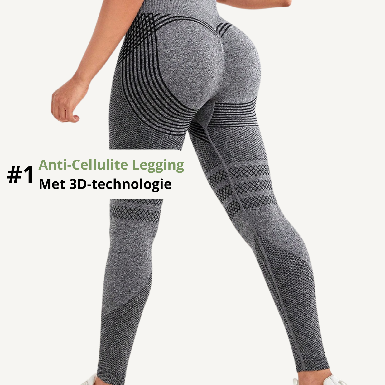 🌊 CelluWave™ – Luxe Anti-Cellulite Legging met 3D Compressie Technologie