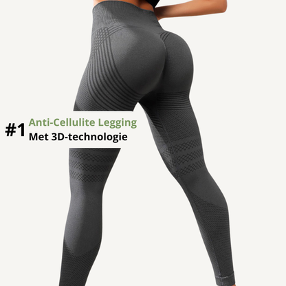 🌊 CelluWave™ – Luxe Anti-Cellulite Legging met 3D Compressie Technologie