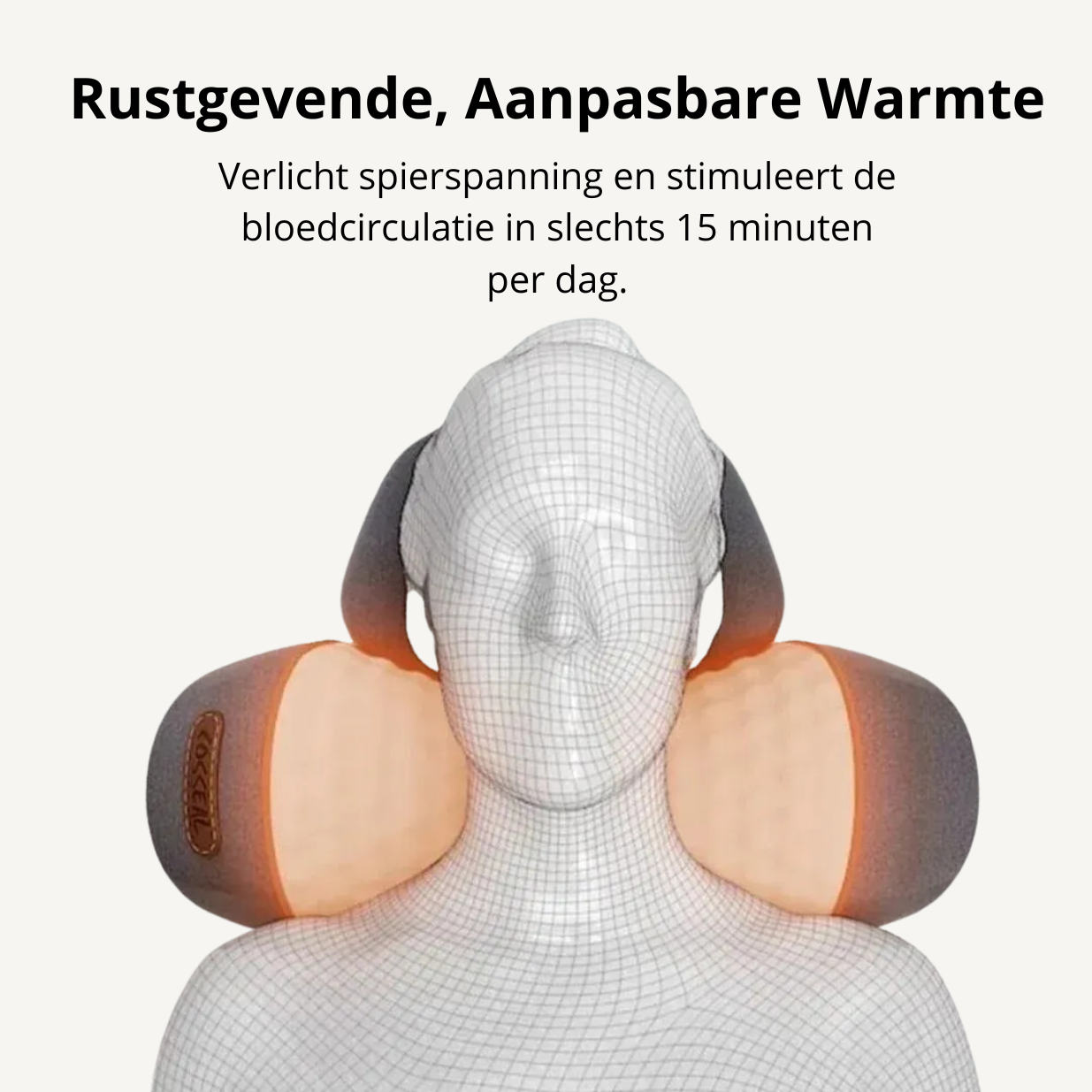 NeckEase™ – 3-in-1 Cervicale Massager voor Houdingsherstel & Nekpijnverlichting