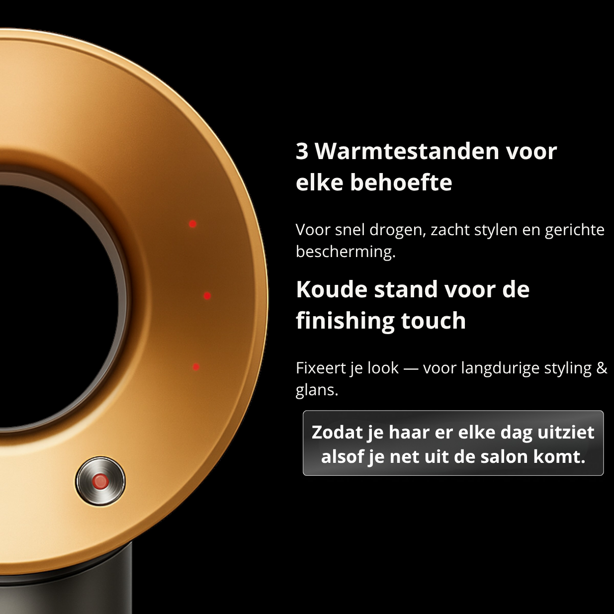 AeroSilk™ – Professionele Ionische Föhn met Sneldrogende Precisietechniek