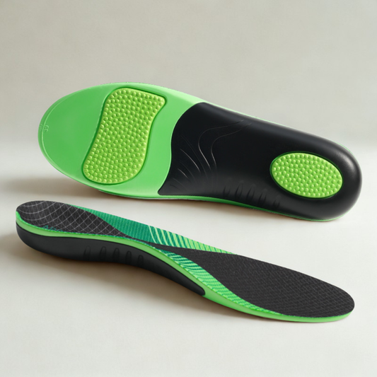 ErgoSole™ – Orthopedische Inlegzool met Boogondersteuning & Schokabsorptie
