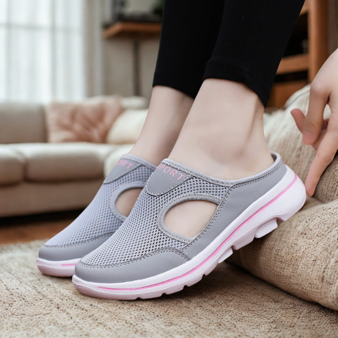 HomeRelief™ – Orthopedische Slip-On Comfortschoen voor Thuis & Dagelijks Comfort