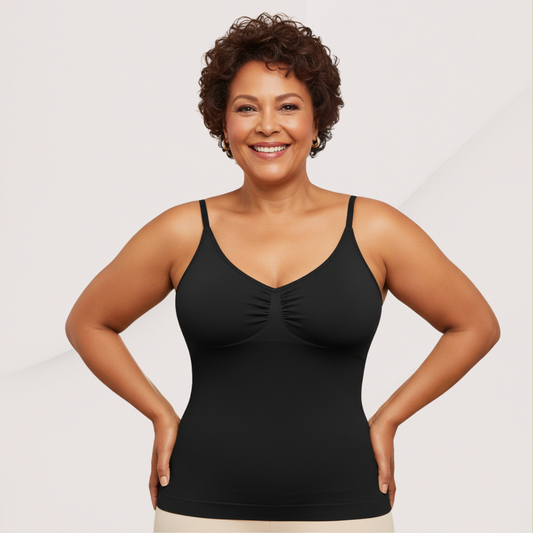 NoraSmooth™ – Naadloze, Vormende Top met Zachte Buik- & Tailleondersteuning