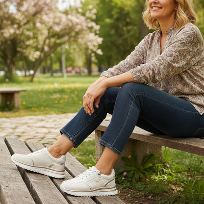 VitaWalk™ – Orthopedische Comfort Sneaker met Rits voor Pijnvrij Lopen