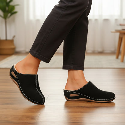 SoftStep™ – Orthopedische Pantoffels voor Warm, Zacht & Ondersteund Lopen in Huis