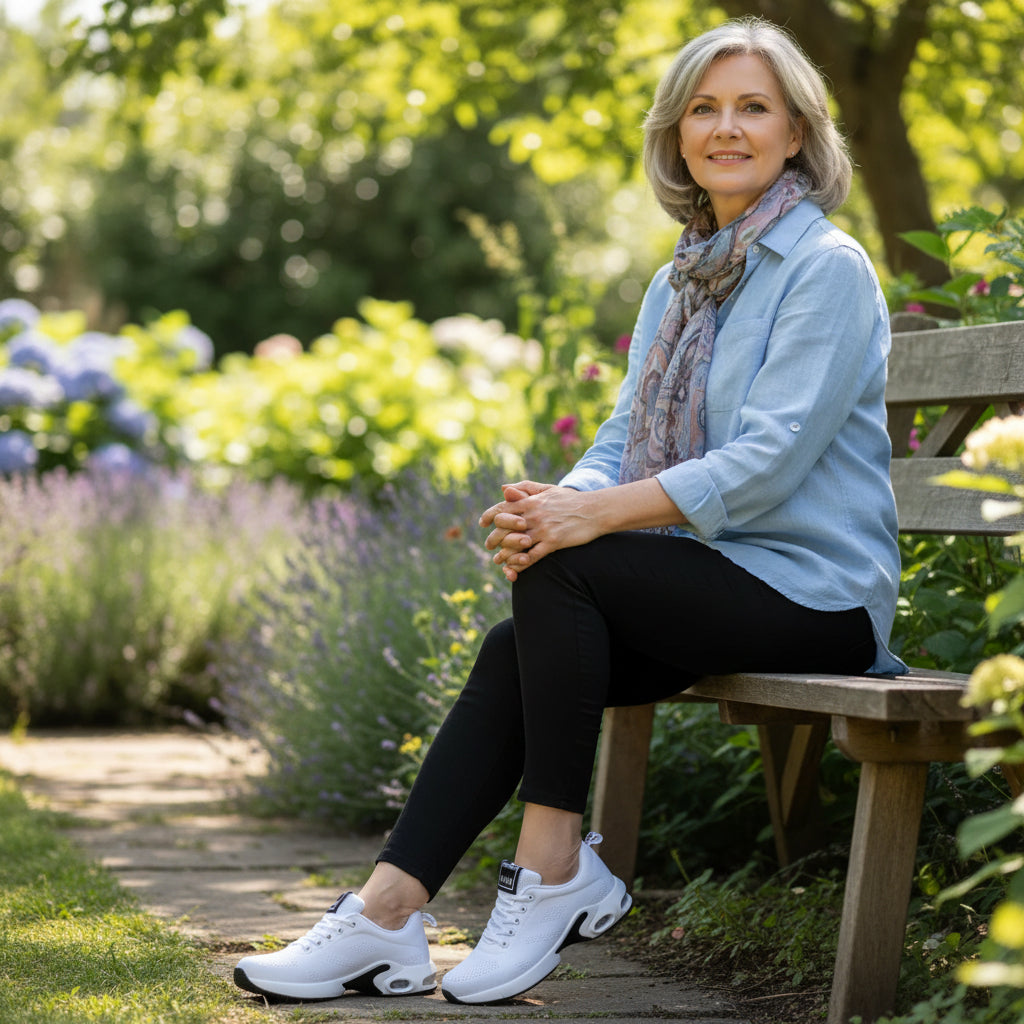 AiroStep™ – Lichtgewicht Orthopedische Comfortsneaker voor Dagelijks Comfort