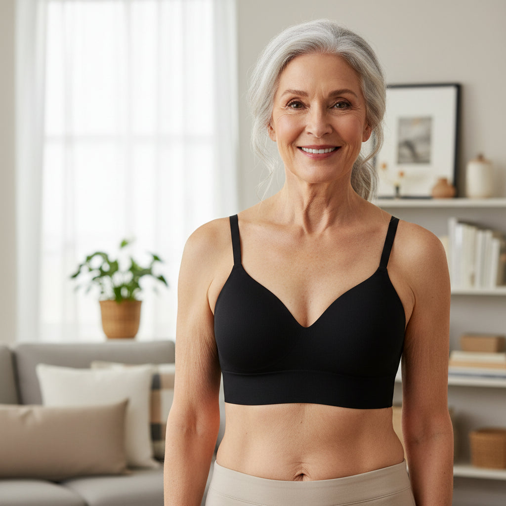 ComfortLift™ BH – Beugelvrije Comfort BH met Brede Band & Ondersteunende Pasvorm