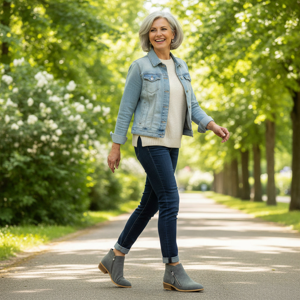 NovaStep™ – Orthopedische Enkellaars voor Stijlvol, Ondersteund & Pijnvrij Lopen