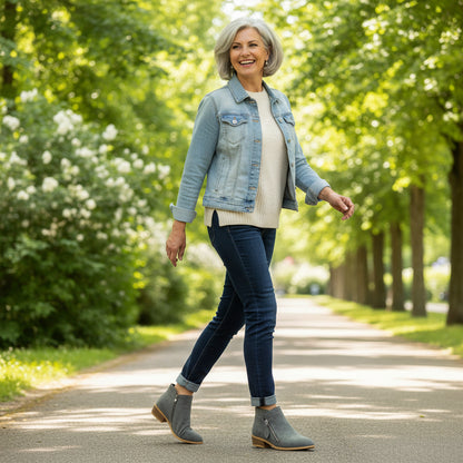 NovaStep™ – Orthopedische Enkellaars voor Stijlvol, Ondersteund & Pijnvrij Lopen