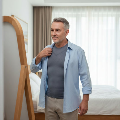 CoreForm™ – Corrigerend Compressie Shirt voor Mannen