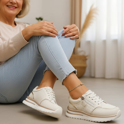 VitaWalk™ – Orthopedische Comfort Sneaker met Rits voor Pijnvrij Lopen